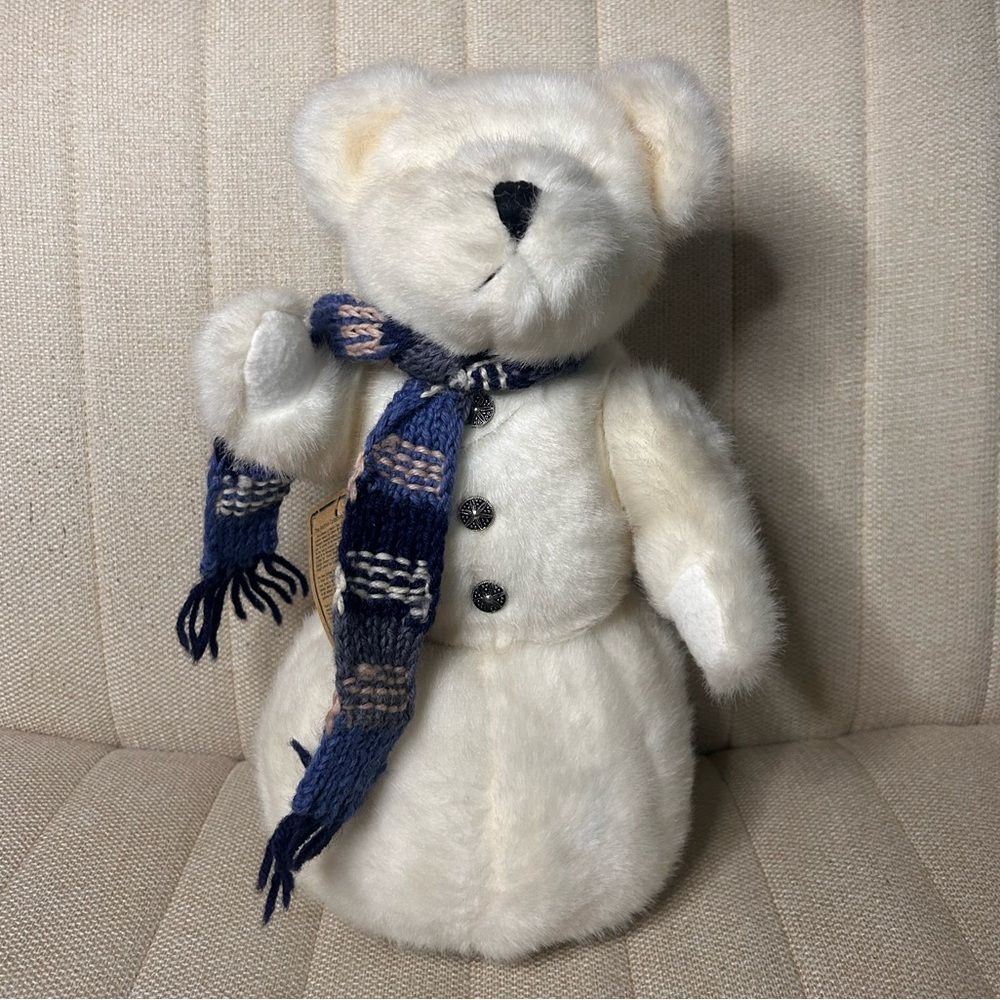 Boyds Bears Seymour P. Snowbeary Snowman Bear Collectible Style 9138-01